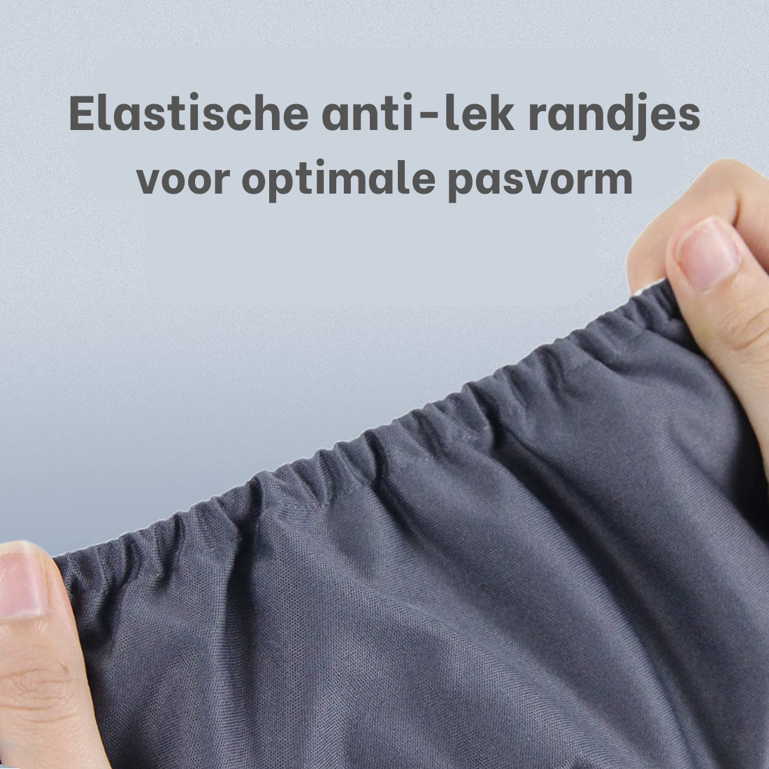 Hondenluier Panter Blauw – wasbare reuenband bij markeerdrang