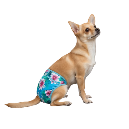 Loopsheidbroekje Magnolia – Wasbaar & verstelbaar voor teefjes bij loopsheid en incontinentie