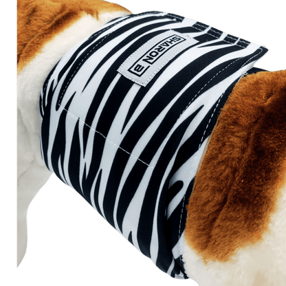 Hondenluier Zebra - tegen incontinentie & markeerdrang